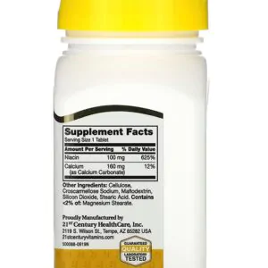 كبسولات نياسين ب٣ 21 st Century niacin