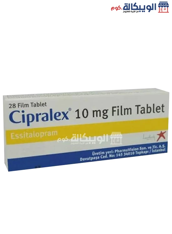 Cipralex 10 Mg Tablets For Treat Anxiety And Depression - 28 Tablets