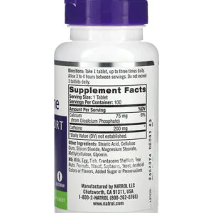 Natrol high caffeine pills