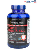 Puritan's pride maximum strength triple omega supports heart health