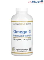 California Gold Nutrition Omega 3 Premium Fish Oil capsule for support overall health 240 Fish Gelatin Softgels
