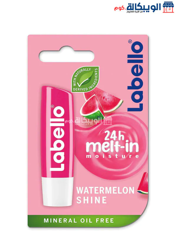 Labello Lip Balm Watermelon Shine For Moisturized And Shiny Lips - Image 1
