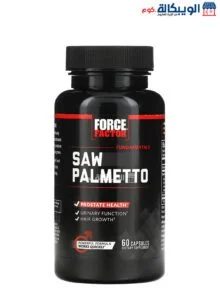 كبسولات الساو بالميتو من فورس فاكتور لتحسين صحة البروستاتا 60 كبسولة - Force Factor Fundamentals Saw Palmetto 60 Capsules كبسولات الساو بالميتو من فورس فاكتور لتحسين صحة البروستاتا 60 كبسولة - Force Factor Fundamentals Saw Palmetto 60 Capsules