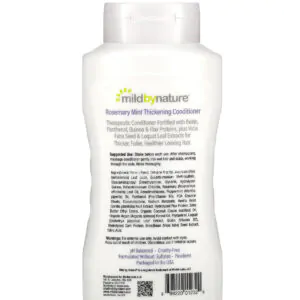 Mild By Nature Hair Conditioner Thickening Vitamin B Complex And Biotin To Treat Damaged Hair